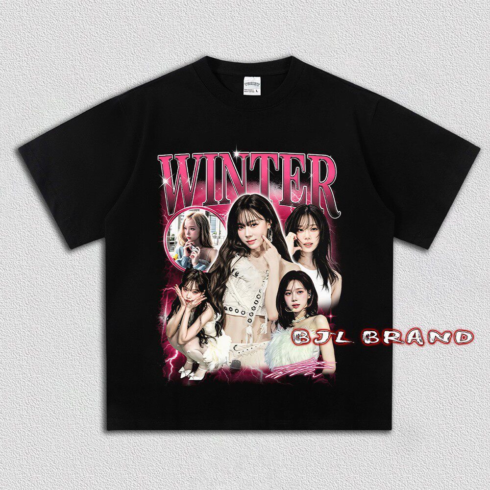 「BR.Moonlight」Camiseta Unissex AESPA K - POP Girl Group Camiseta de Apoio Estampa Americana Aerável Confortável Linda...