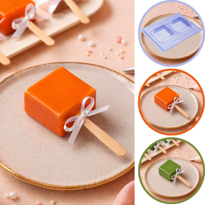 1~5 Forma Para Chocolate Especial Pop Cake Quinado cod 53 SILICONE