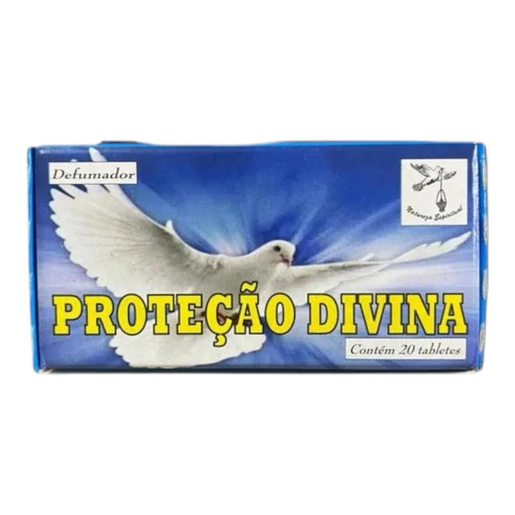 Defumador Natureza Proteção Divina Tablete | Proteção | Fé | Energia Espiritual