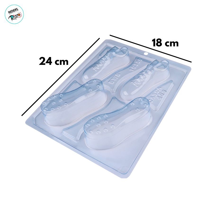 Forma de Acetato Especial - Chuteira Pequena - Ref.10360 - 1 unidade - BWB - Rizzo — imagem 2 de 2