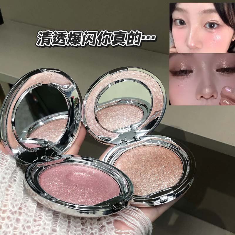 Kakashow monocromático creme de alto brilho diamante quebrado claro estroboscópio pérola Flash fino tridimensional brilh
