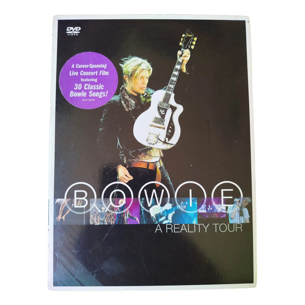 DVD Show David Bowie A Reality Tour 2004 Digipac