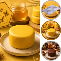 Forma SILICONE Para Pão de Mel Médio P16 PORTO (CHOCO)