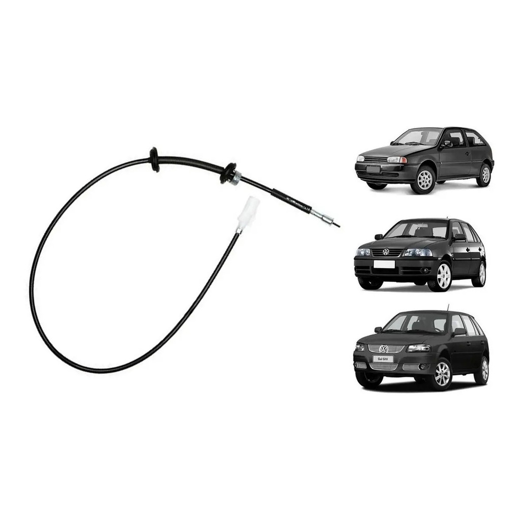 Cabo Do Velocímetro Vw Gol Parati Bola G2 Cht 1.0 1.6 - 1 Bico 1995 96 97 - Painel