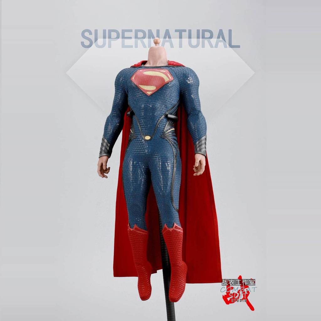 [Boutique de coleção] Battle Suit Studio SN01 1/6 Battle Suit Studio Superman Corpo sem escultura na cabeça
