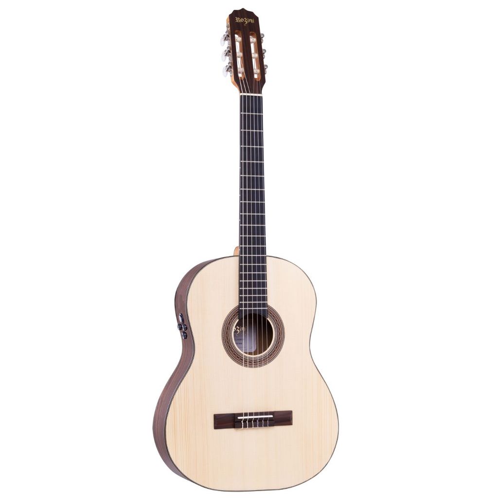 Violão Eletroacústico Rozini RX210.RE2.F.LP Nylon EQ RE-02