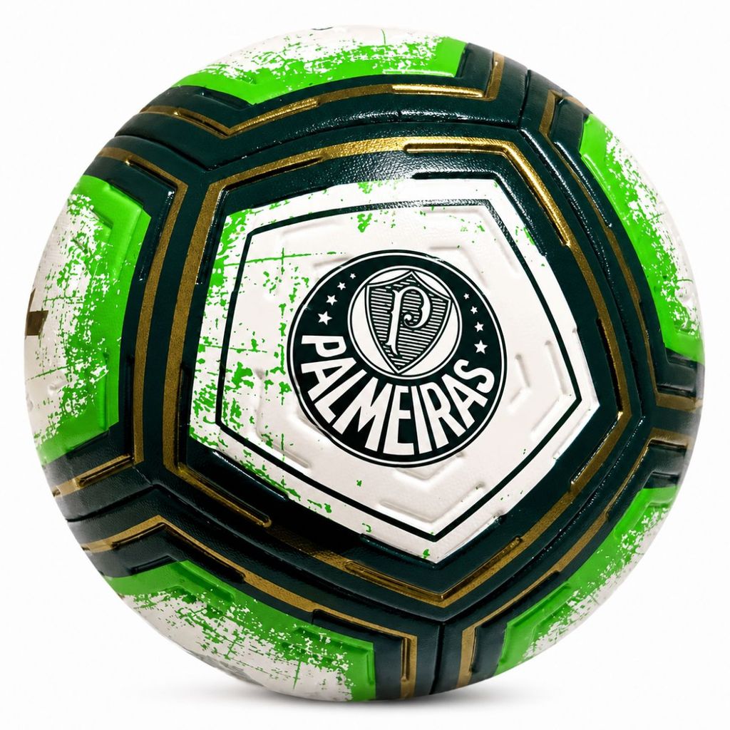 Bola Futebol Campo Do Palmeiras Verde Branco  Oficial Dualt
