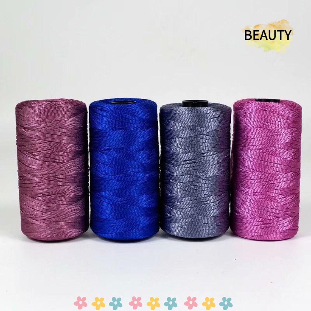 BEAUTYHOMEBR Fio De Crochê Fashion Leve Viscose Corda De Gelo