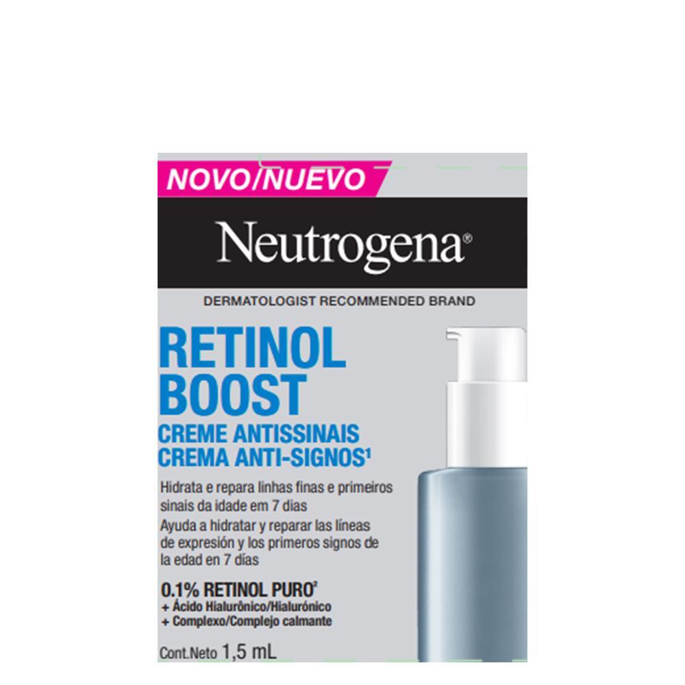 Neutrogena Retinol Boost Creme Antissinais 1,5ml