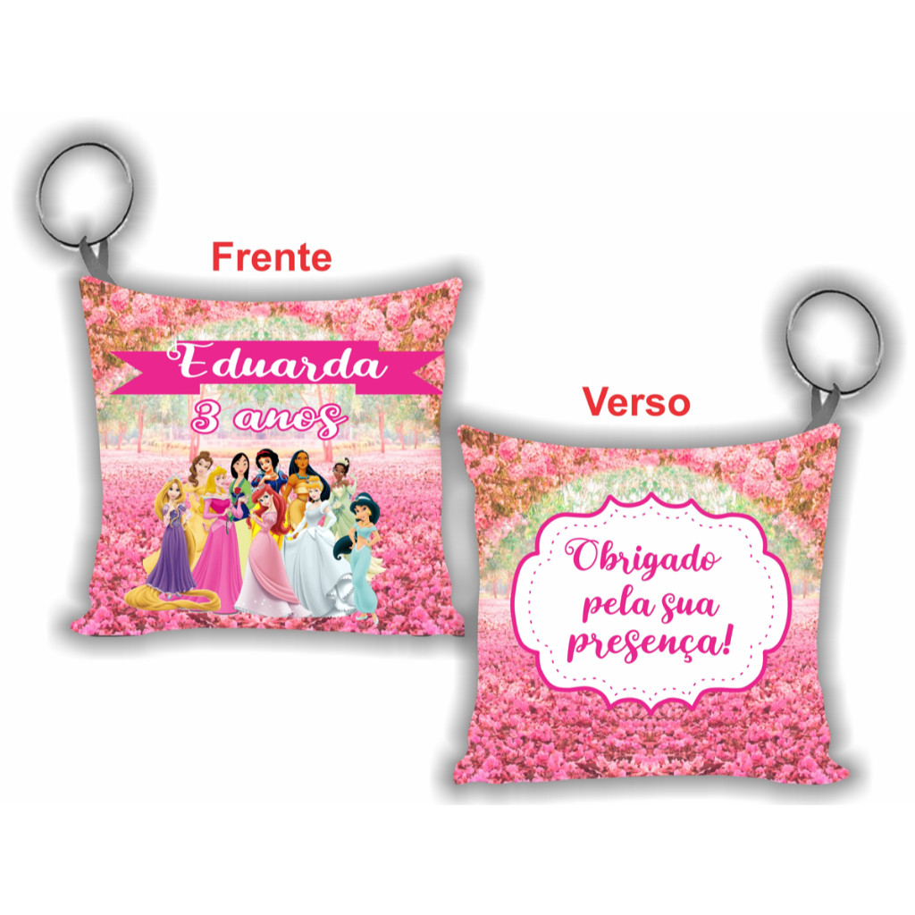 50/10un Almochaveiros Personalizados Princesas Lembrancinhas Para Festa Aniversario de Menina