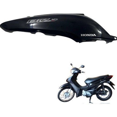 Tampa Lateral Direita Honda Biz 125 Ex 2013 Usado -752 - COD6289