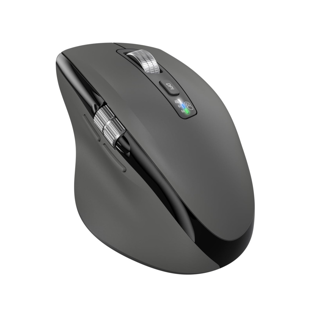 MOUSE WIRELESS INFINMIND Rolagem Rápida Troca de DPI Bluetooth*2+USB*1 Multi-dispositivo & Multi-OS Ergonomico Silencio