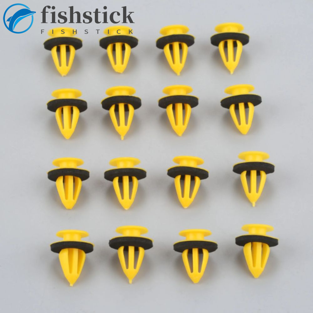 Clipes De Plástico FISHSTICKA , Prendedor De Painéis De Guarnição De Porta Automática De Tamanho De 9 Mm E 10 , Com Rebi