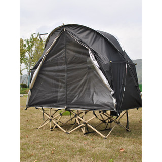 Tenda de soldado único com janela de tela patente nacional, barraca de acampamento, cama, escritório, descanso, sem cama