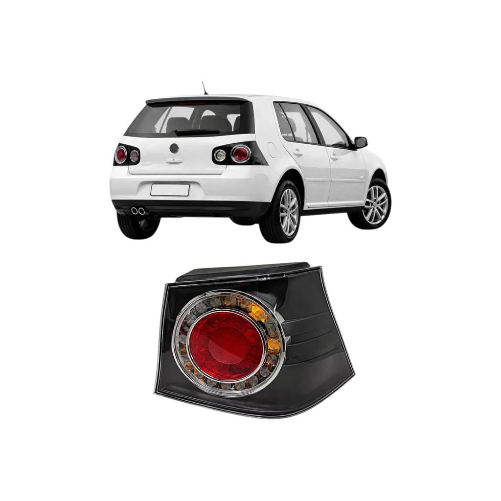 Lanterna Golf Direito Black Piano 2009 A 2014 Canto