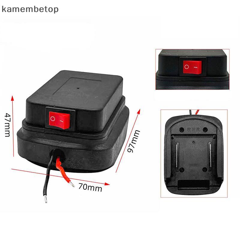 Suporte Para Makita 18V 21V , Conector De Bateria Com Cabo , Ferramenta Elétrica , Adaptador , Base Adaptadora DIY