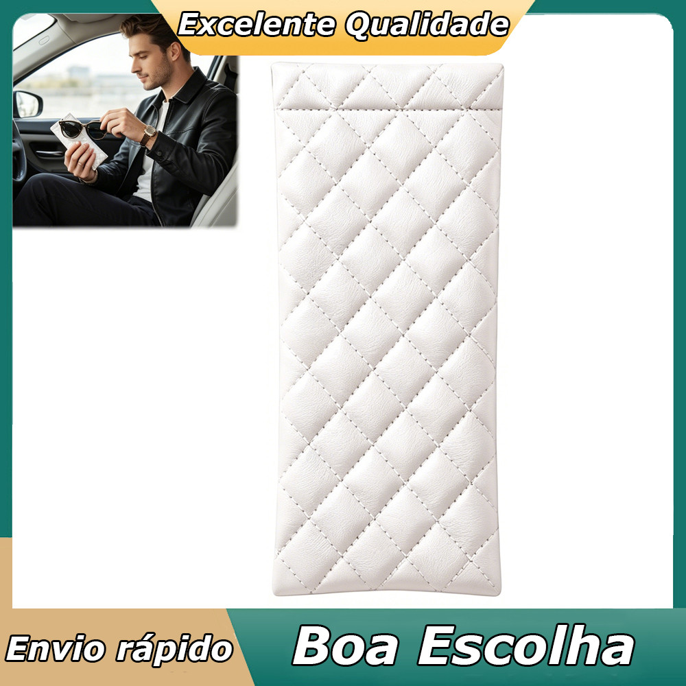 Branco Bolsas macias para óculos estojo portátil para óculos de sol para óculos óculos de sol relógio