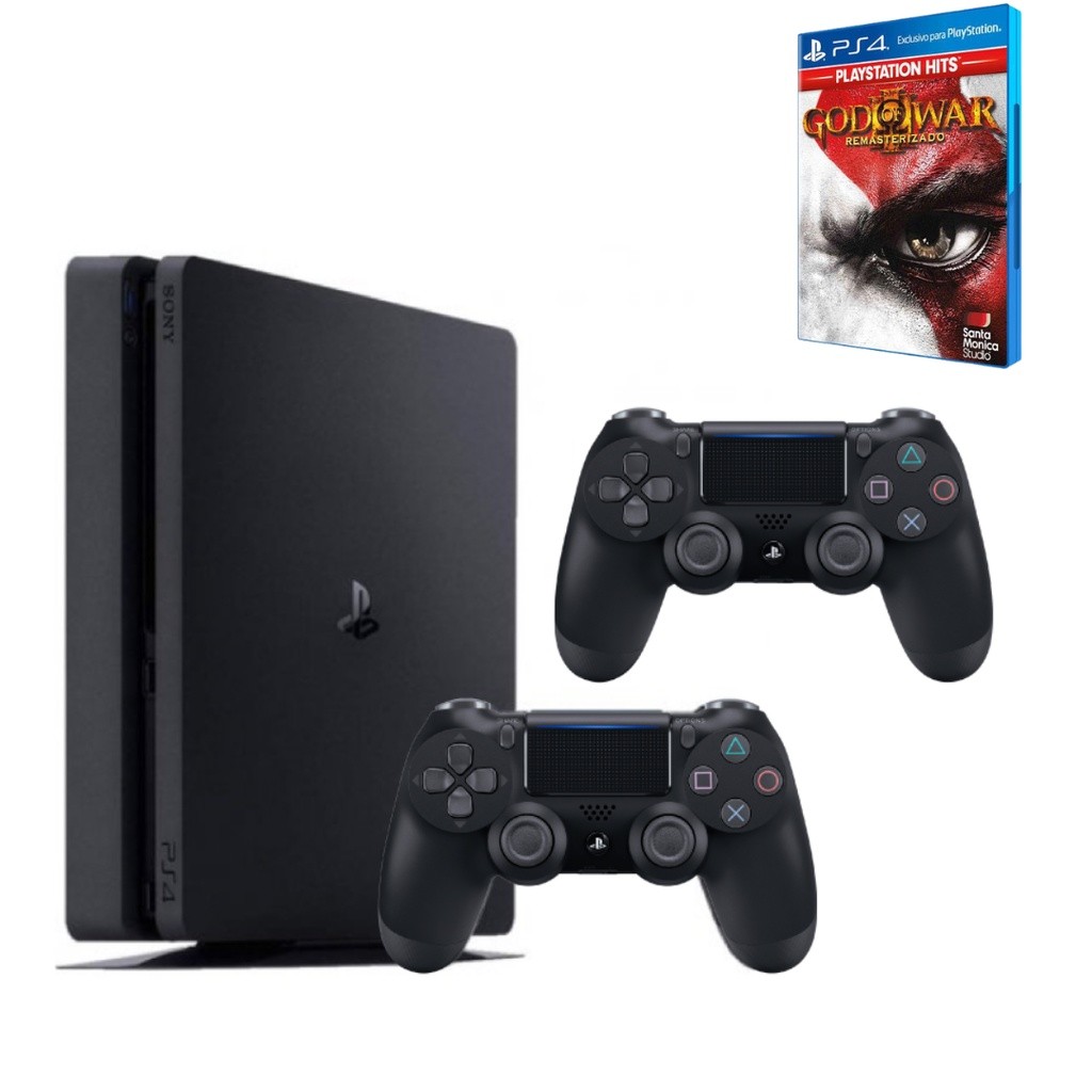 Playstation 4 Slim - Video game Ps4 1tb/500gb - Console Original - Semi novo