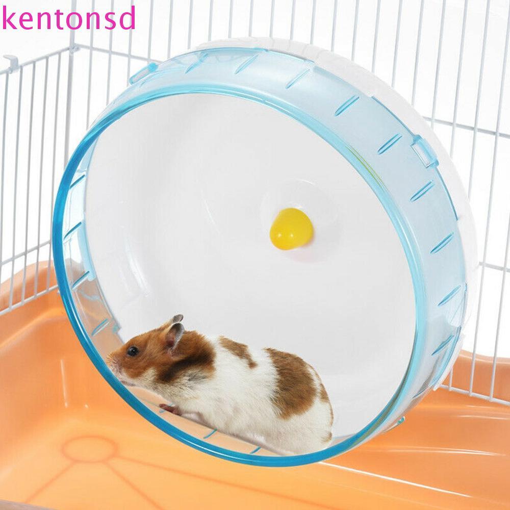 KENTONSD Correndo Roda Redonda Silencioso Mudo Esportes Exercício Jogging Hamster Cobaia Brinquedo Para Animais De Estim