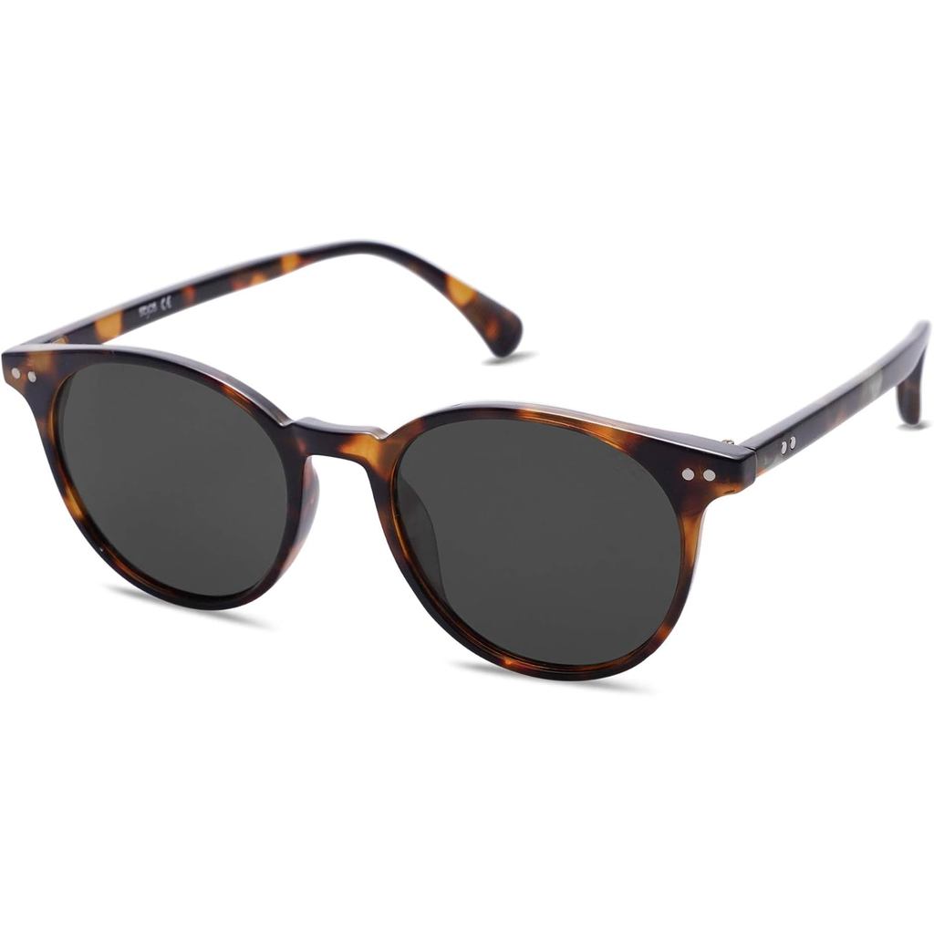 Óculos de Sol Polarizados Clássicos SOJOS para Mulheres e Homens, Estilo Vintage, Lente UV400, MAY SJ2113