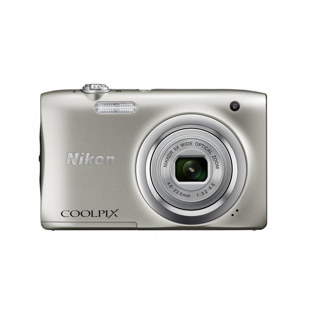 [used] Nikon Digital Camera COOLPIX A100 Optical 5x Zoom 20.05 Megapixels Silver A100SL