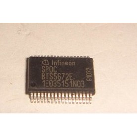 BTS5672E Mercedes-Benz Placa de computador para carro Iluminação Driver de energia Chip Light Driver IC