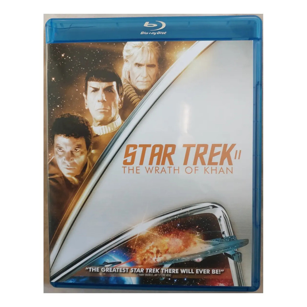 Blu-ray Importado Jornada Nas estrelas Ira de Khan 1982 Leg