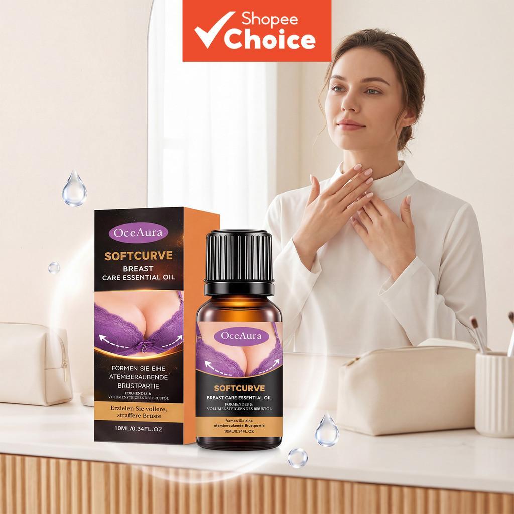 Óleo Profissional para o Busto com Extrato de Feno-grego, Pueraria Mirifica, Proteína do Leite Hidrolisada e Alaria