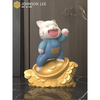 Presente auspicioso gato sorte decoração de mesa quarto luz luxo High-End sapato armário sala estar nova decoração do qu
