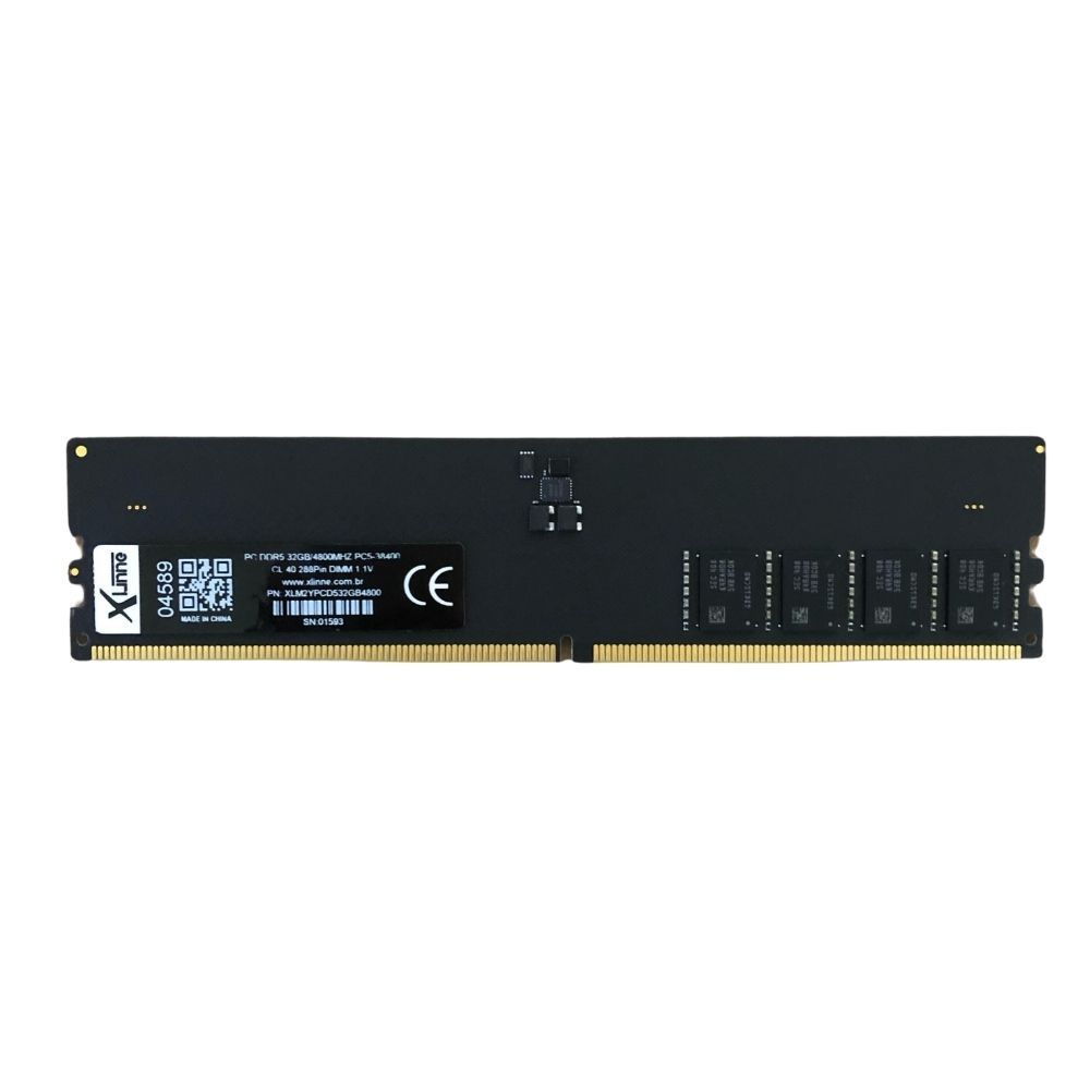 Memória Ram Ddr5 32Gb 4800Mhz CL40 288 Pin XLinne Oem