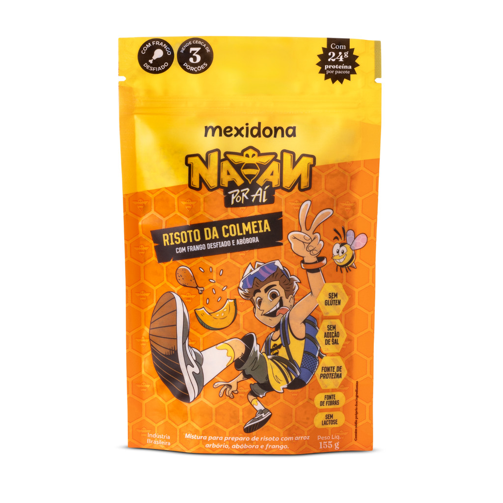 Risoto da Colmeia 155g Mexidona Pronto Cremoso Prático