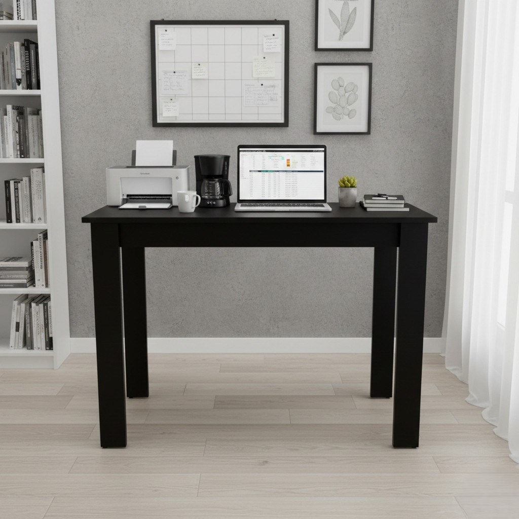 QUEIMA DE ESTOQUE - Mesa Escrivaninha 90cm para Escritório - Estilo Industrial