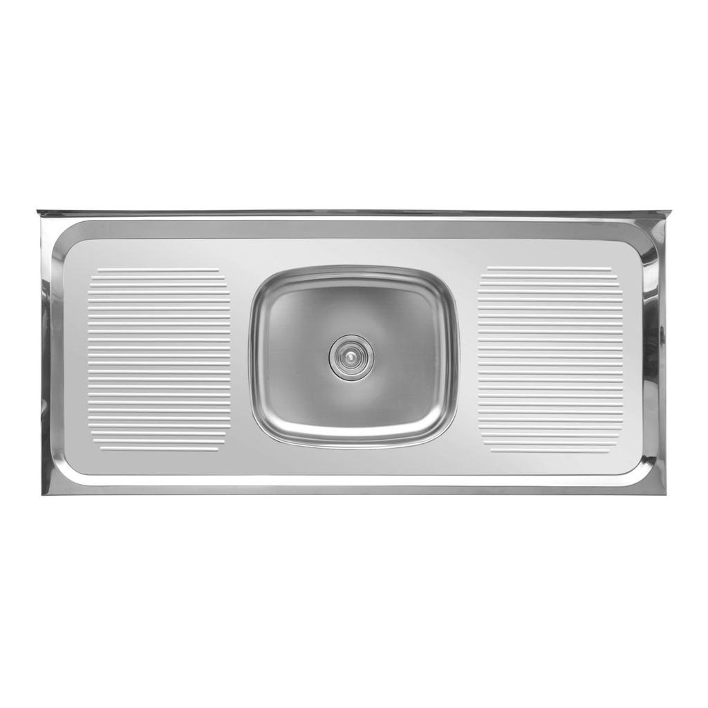 Pia de Cozinha Inox com Válvula 120x52,5cm Multimóveis CR25351