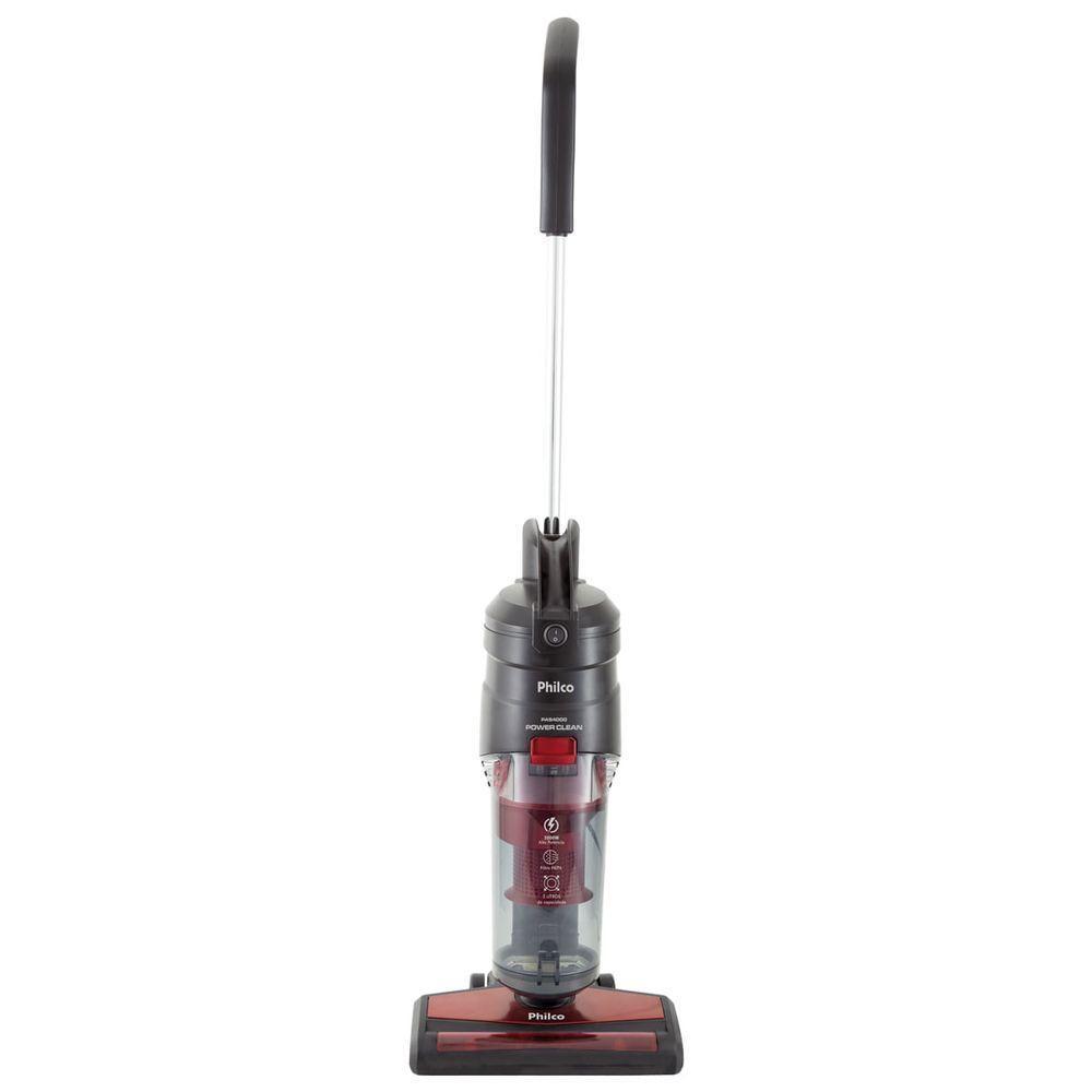 Aspirador de Pó Vertical Portátil Philco Pas4000v 2000w 2L Ciclônico Preto 220v