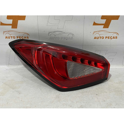 Lanterna Esquerda Fiat Cronos Led 2018 2023 Original Detalhe Esquerdo/motorista Vermelho
