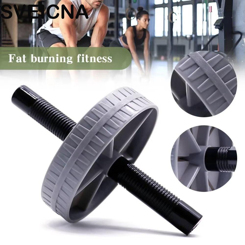Rolo De Treino Abdominal SVEICNA , AB Antiderrapante Sem Ruído , Roda Única Engrossar De Exercício