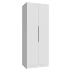 Guarda-Roupa Modulado 2 Portas 4 Gavetas 1 Cabideiro Branco Neo Madesa