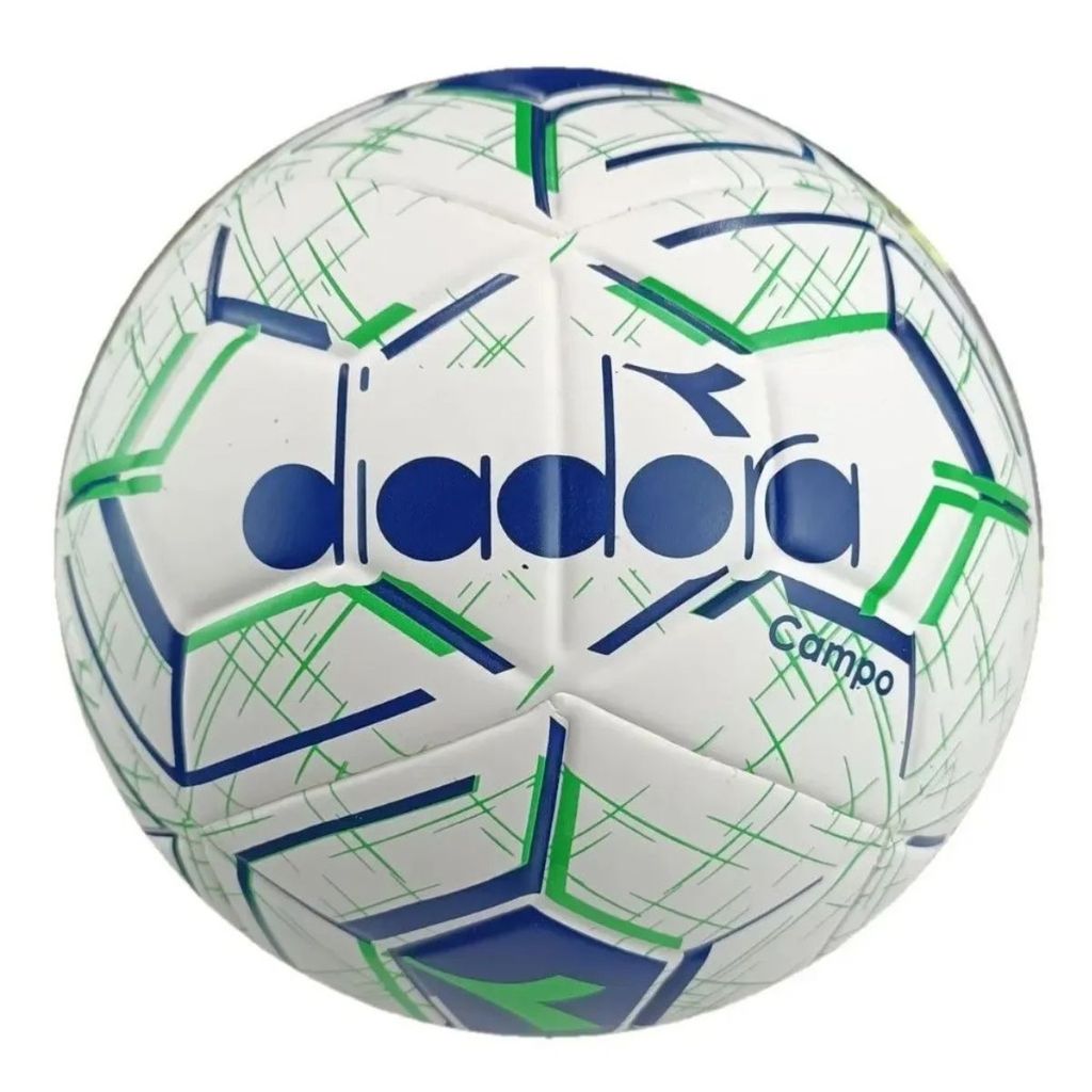 Bola Futebol Campo Color Park Verde Azul Diadora