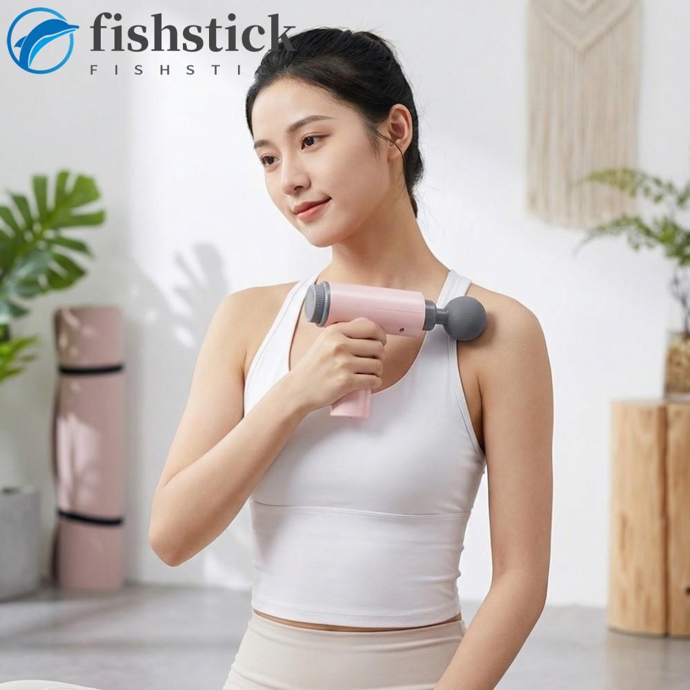 Massagem Muscular FISHSTICKA | Mini Massageador Elétrico De Fáscia De Percussão Profunda Sem Fio , Relaxamento Corporal