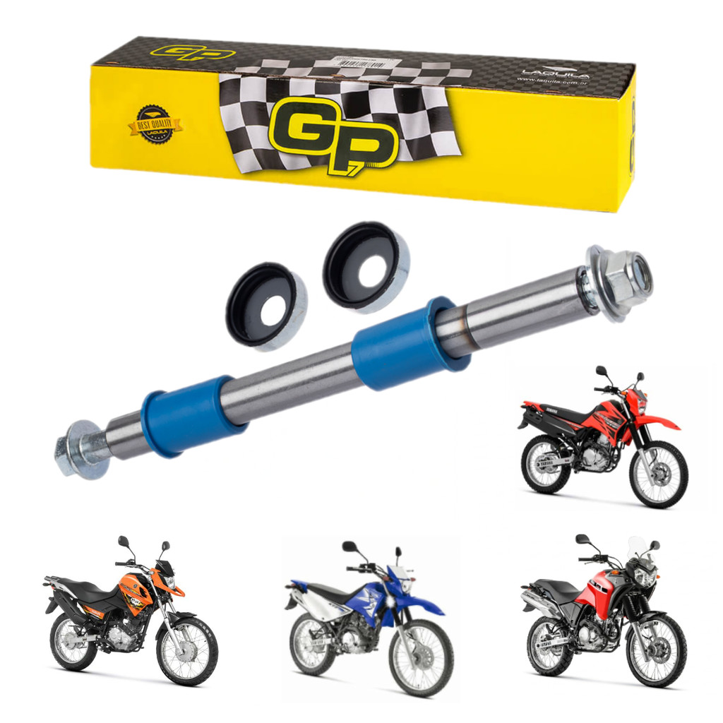 Bucha Balança Traseira (Kit 8 Pcs) Xtz Lander Tenere 250 Xtz Crosser 150 Xtz 125