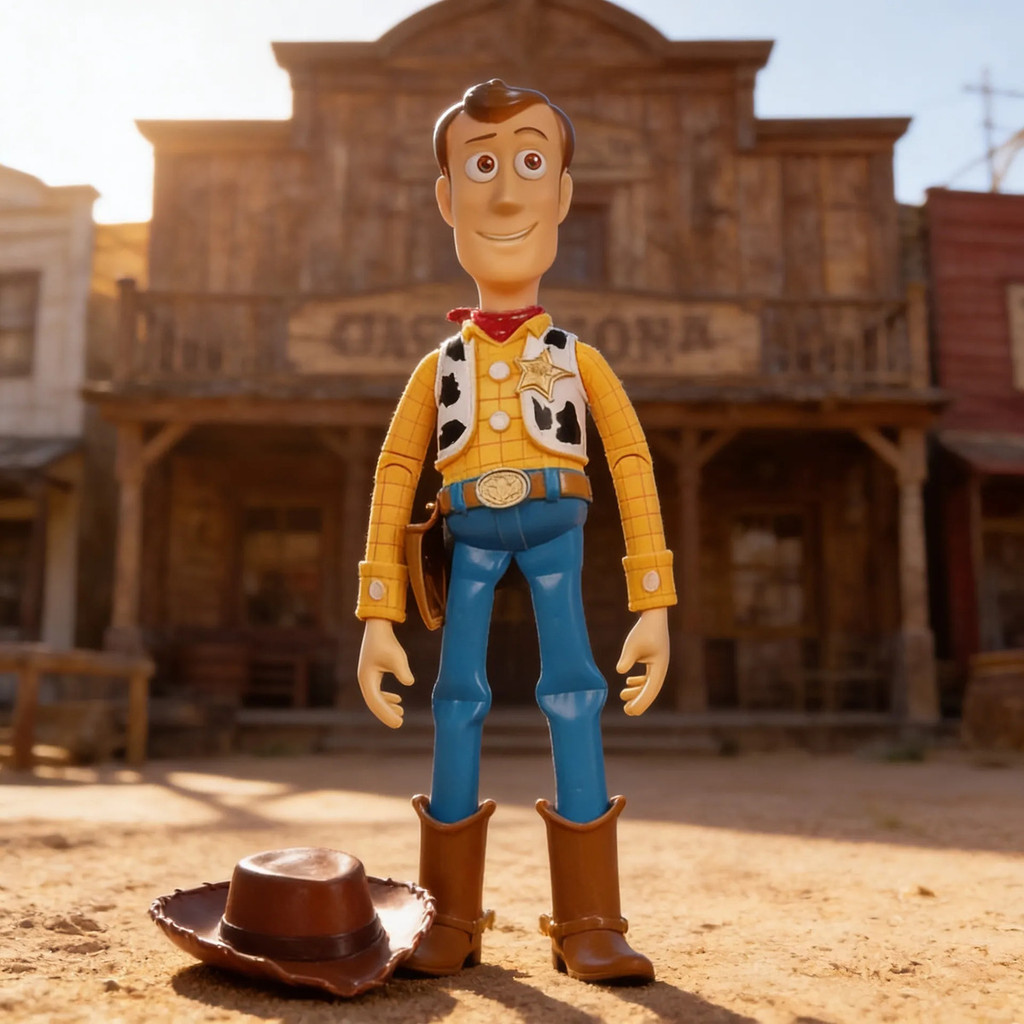 Boneco Articulado Woody Com Som Toy Story Toyng Disney
