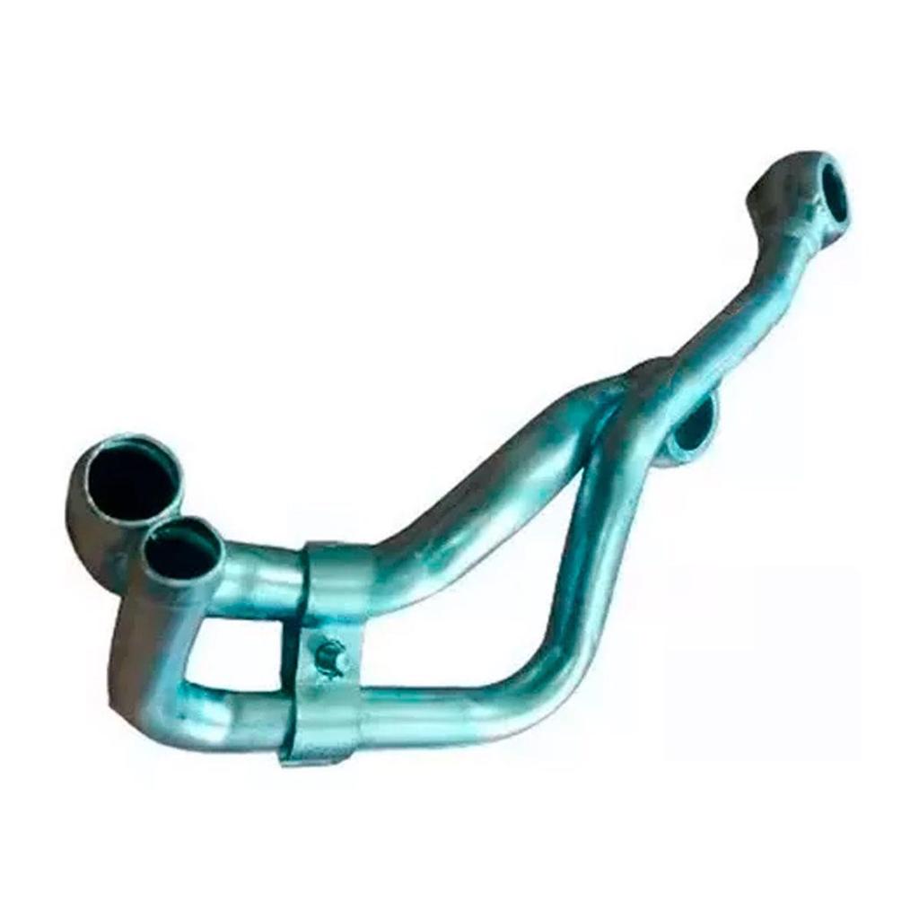 CANO DE ÁGUA DUPLO CHEVROLET S10 BLAZER 2.8 2007 A 2012 TUBO FERRO AGUA MOTOR GM S10 BLAZER