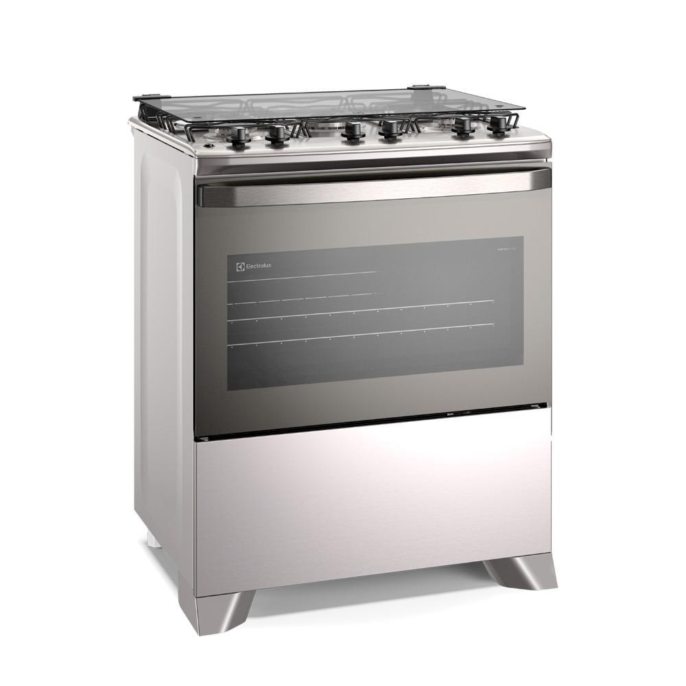 Fogão 5 Bocas Efficient FE5IG Cinza- Eletrolux - Bivolt