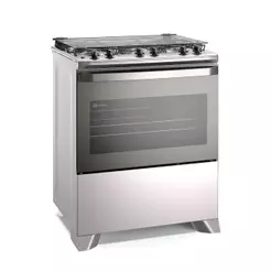 Fogão 5 Bocas Efficient FE5IG Cinza- Eletrolux - Bivolt
