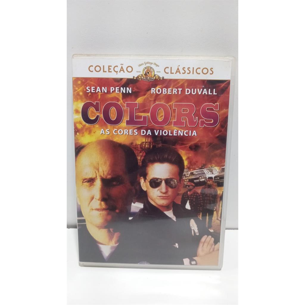 DVD Colors - As Cores da Violência - Sean Penn - Robert Duvall direção Dennis Hopper