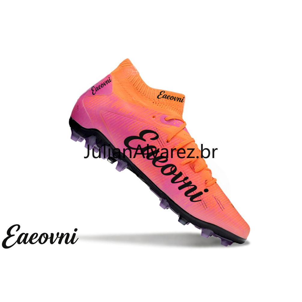 042632 Eaeovni Botas Masculinas De Futebol AG Field High Top Mulheres Chuteiras Campo
