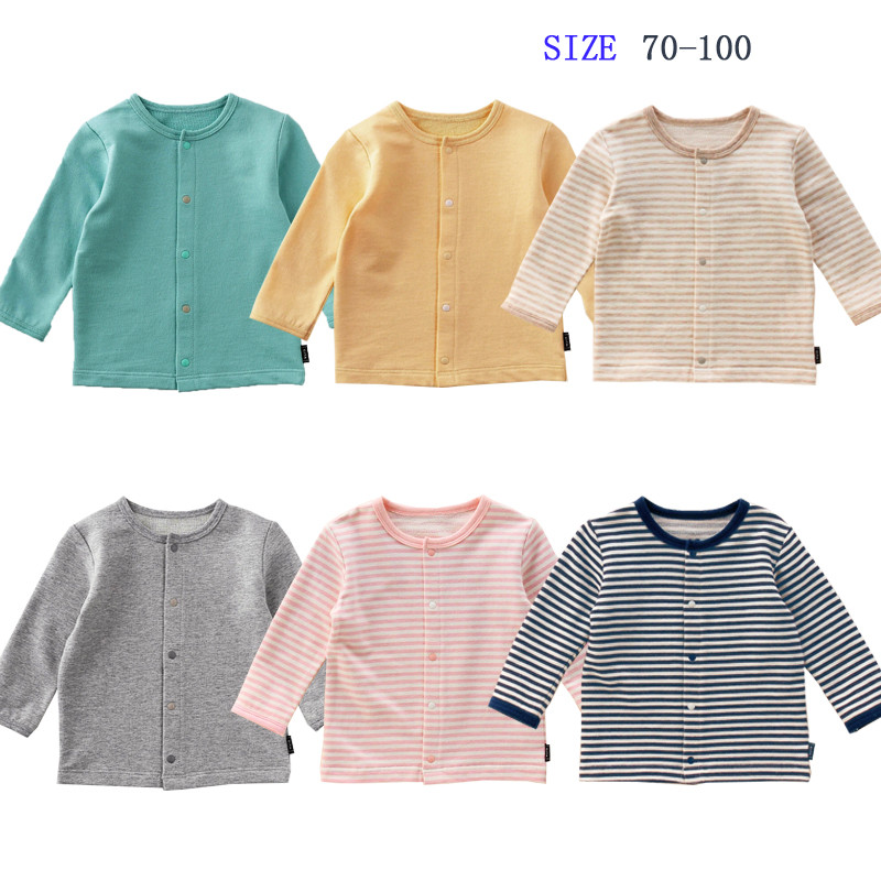 Comércio exterior crianças roupas bebê menina bebê puro algodão primavera outono Cardigan crianças médio pequeno criança