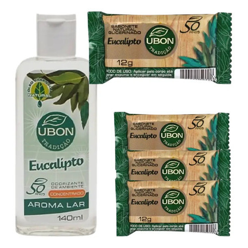 Kit Vou Pra Sauna C/40 Sabonetes 12 G + 1 Essencia Eucalipto