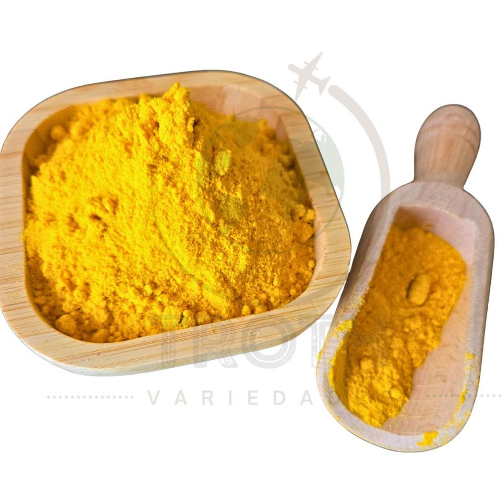 Açafrão (Cúrcuma) em pó qualidade premium 100g 300g 500g 1kg Tempero Troth variedades Envio Imediato