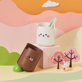 ORGANIZADOR DE MESA DE PLASTICO URSO 10X8,5CM (TRC0752)